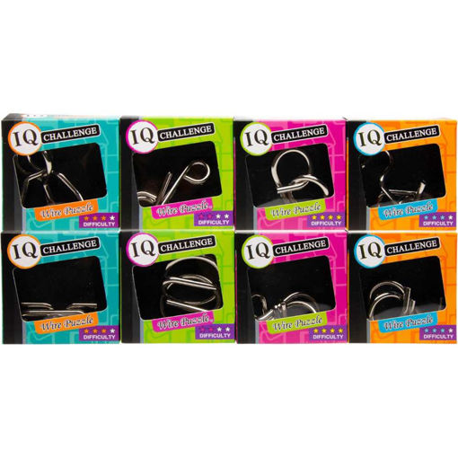 Picture of IQ CHALLENGE METAL WIRE PUZZLE